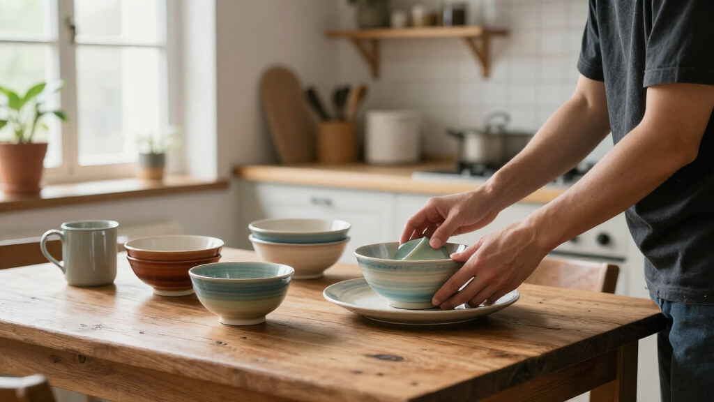 handmade ceramic pottery sets