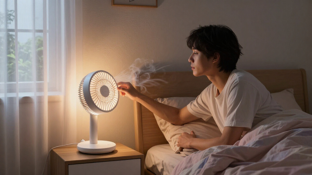 best cooling fan for bedroom sleep quiet