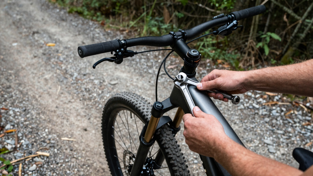 on and off road bicycle