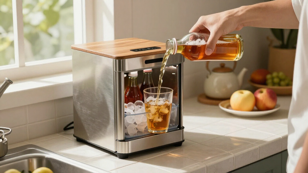 wine and beverage cooler for tea drinks