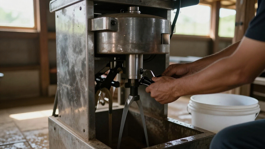 goat milking machine