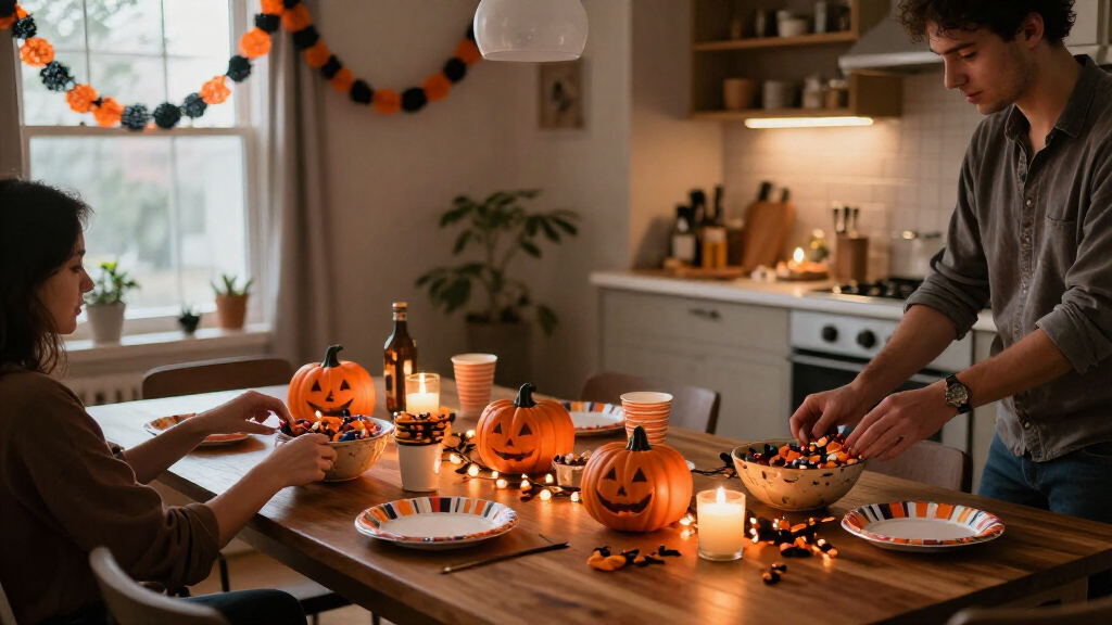 Halloween party planning kits