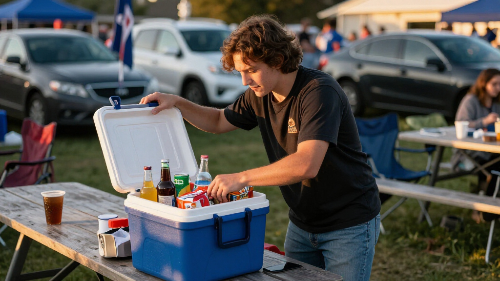tailgating party coolers