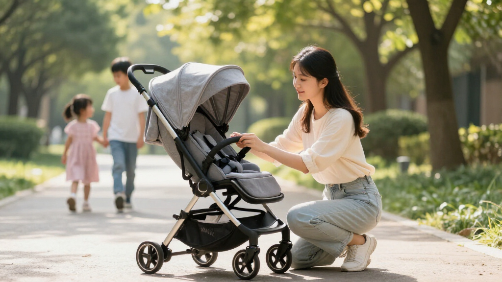 baby car seat and stroller
