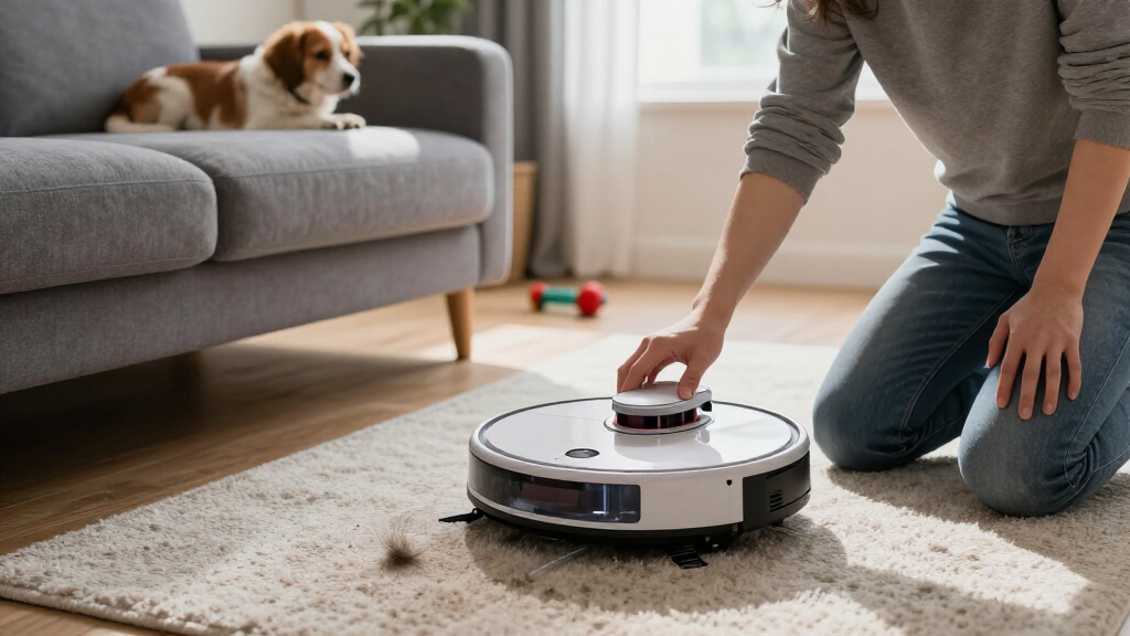 robot vacuum for pet hair