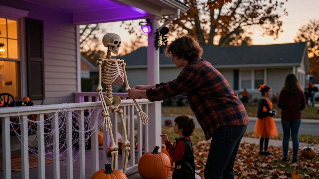 Halloween animatronics decorations