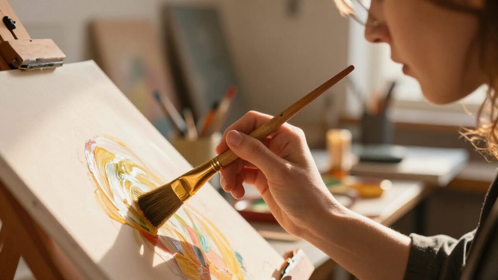 luxury professional brush set for professional artists