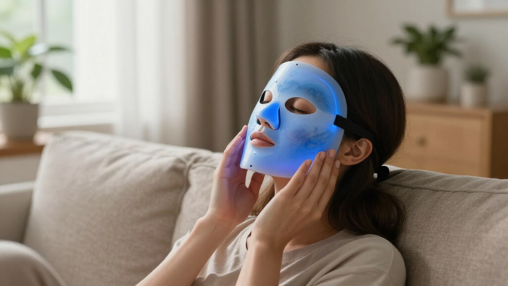 at-home LED facial masks