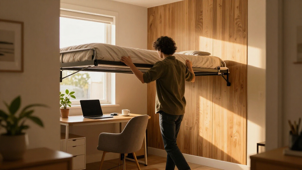 best murphy bed for home office guest room