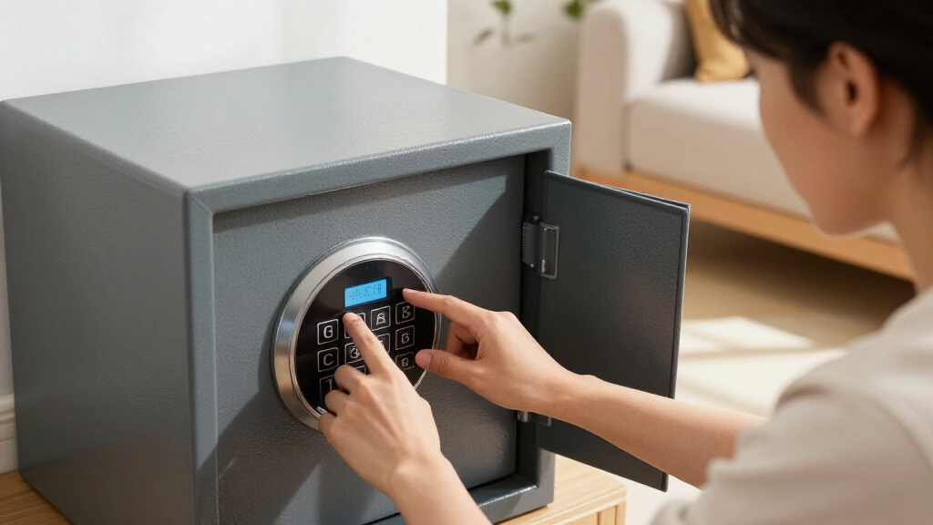 vibration sensor alarm for safes