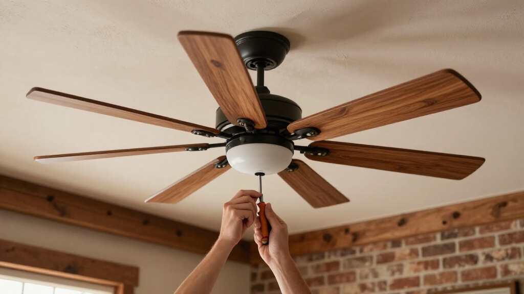 windmill ceiling fans multiple blade rustic style