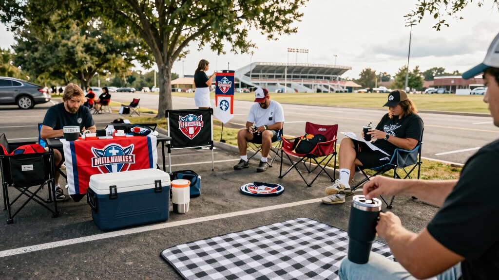 soccer fan tailgate gear