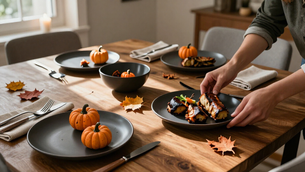 Halloween ceramic dinnerware sets