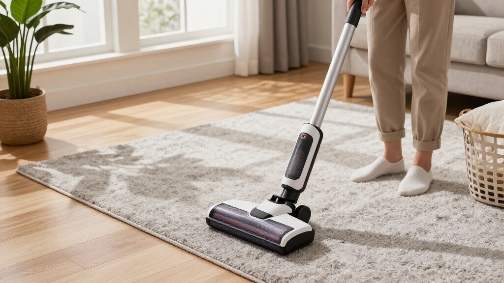 best upright vacuum with tangle-free brushroll