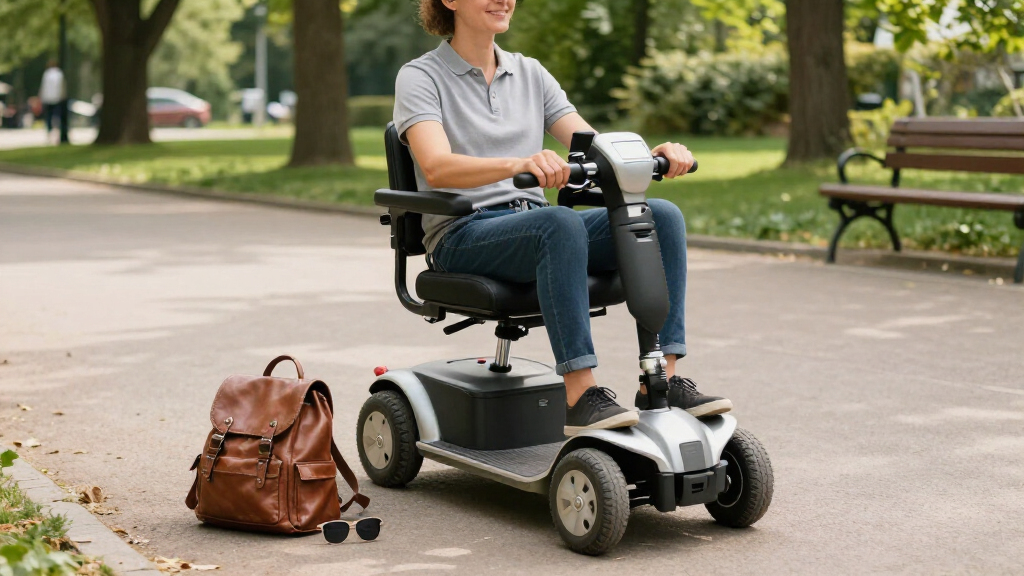 mobility scooter for tall adults legroom