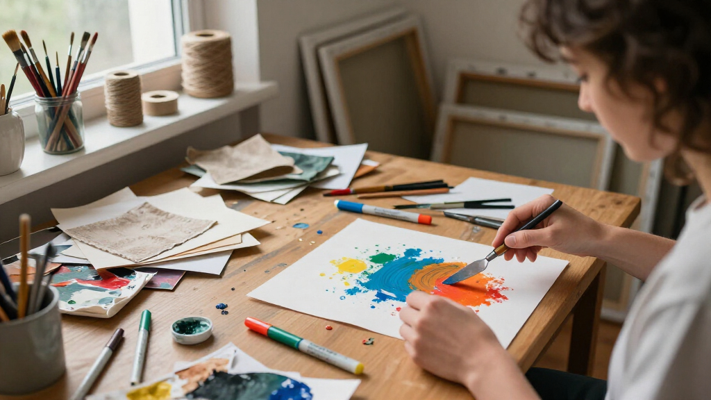 art supplies for mixed media