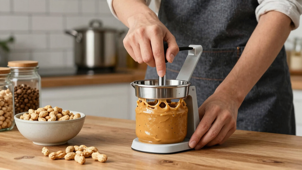 manual peanut butter maker