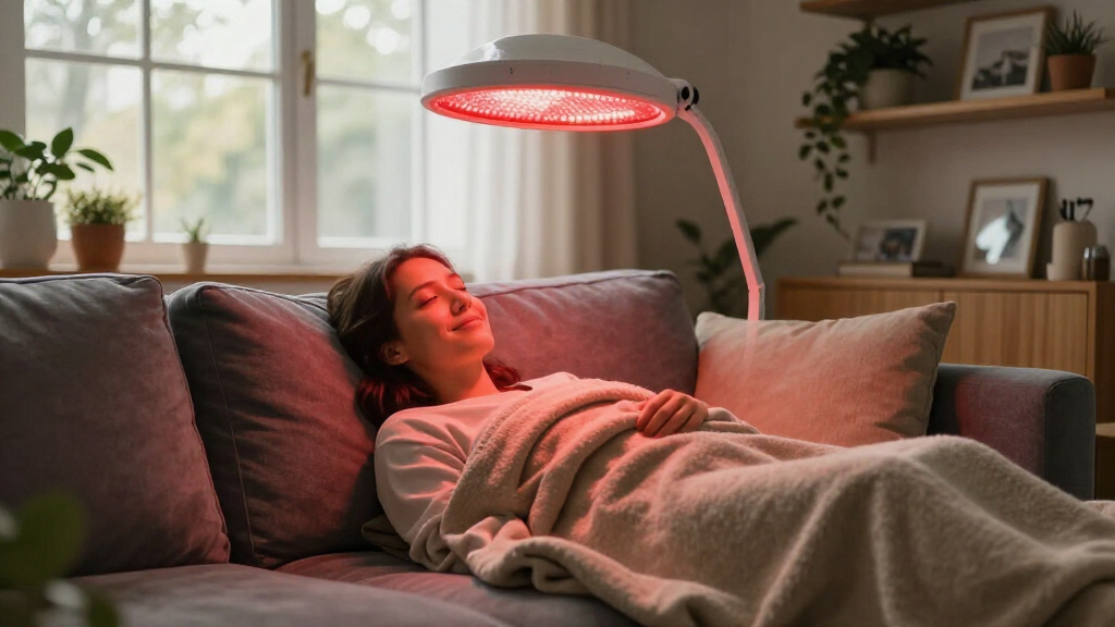 red light therapy canopy