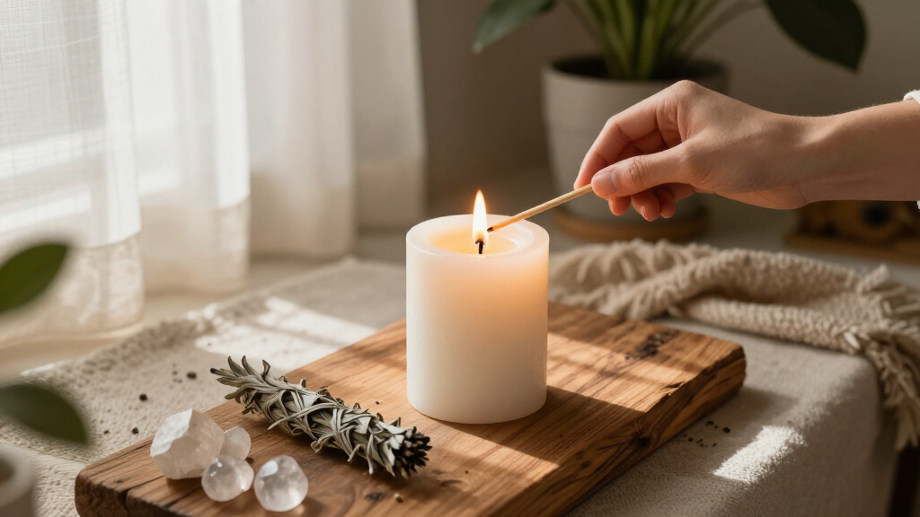 spiritual candles for relaxation