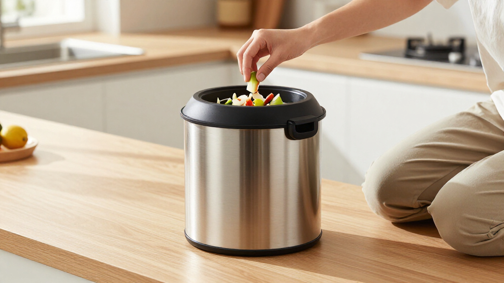 electric compost bin for kitchen
