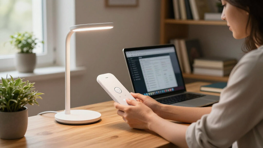 smart home study desk lamps