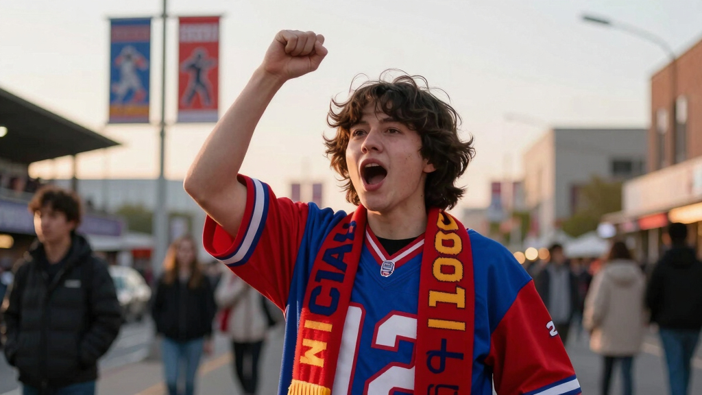 soccer fan apparel