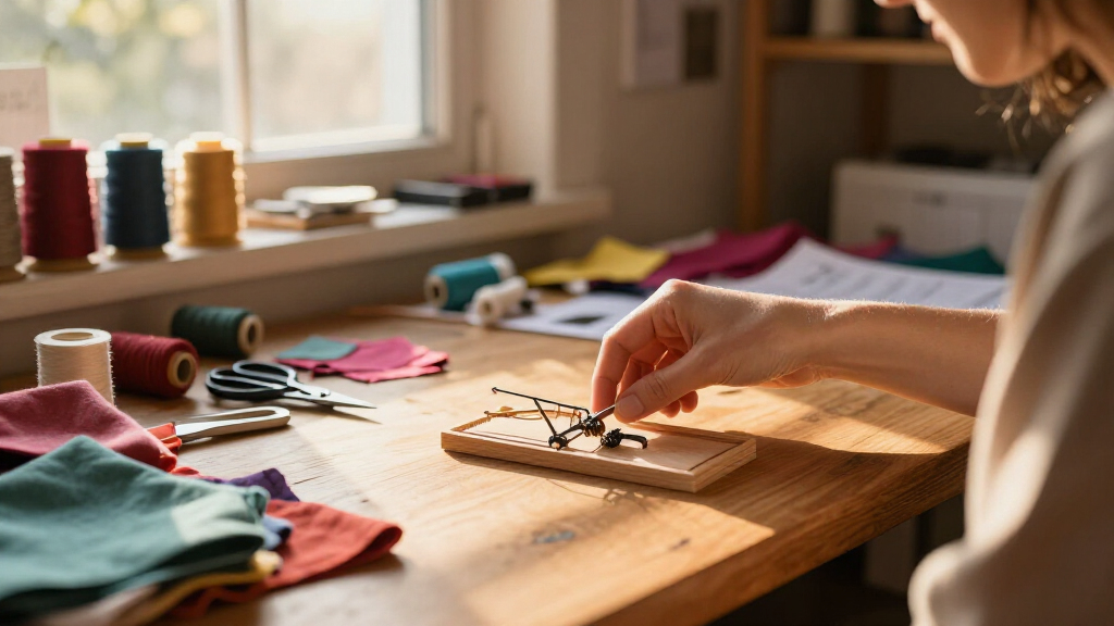 best scent free moth traps for sewing room