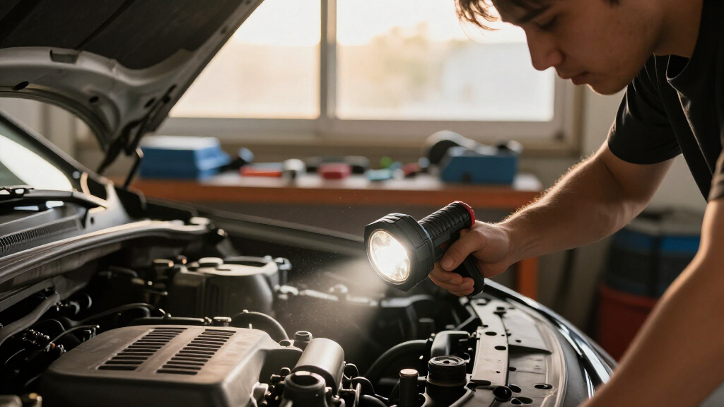 high lumen rechargeable work light