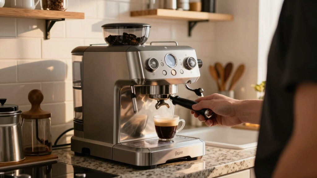 best compact dual boiler espresso machine for home use