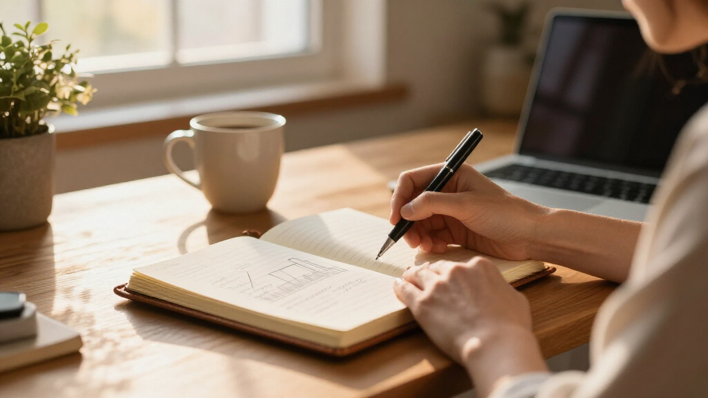 financial planning notebooks