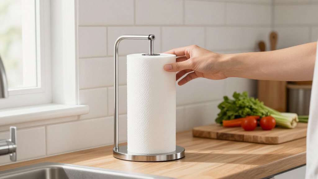 best paper towel holders