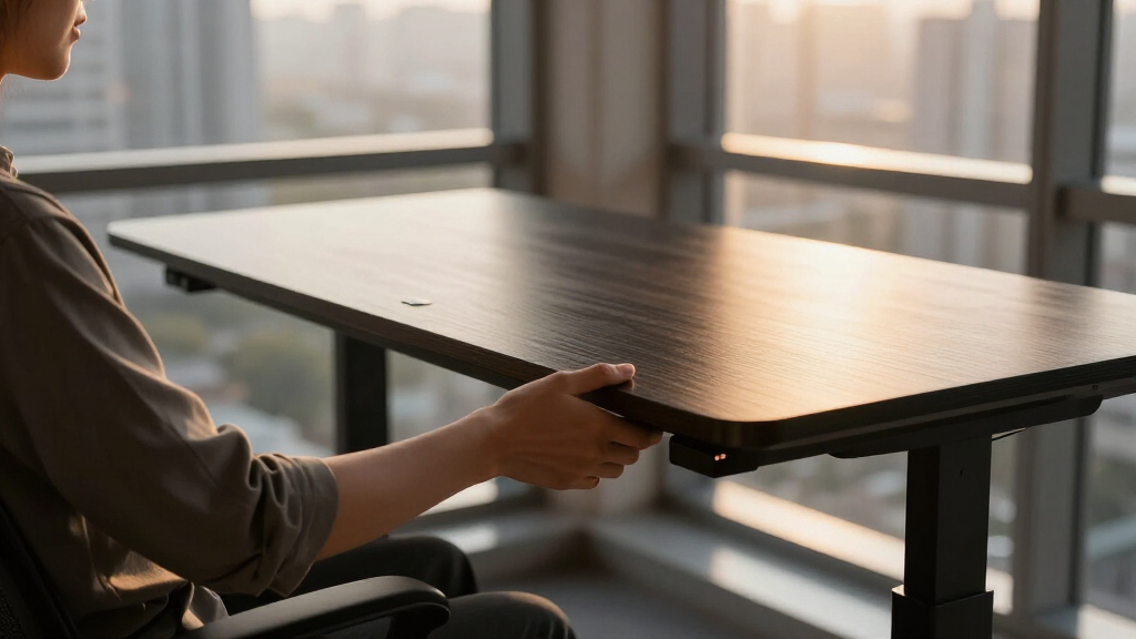 best premium electric standing desk for long writing sessions