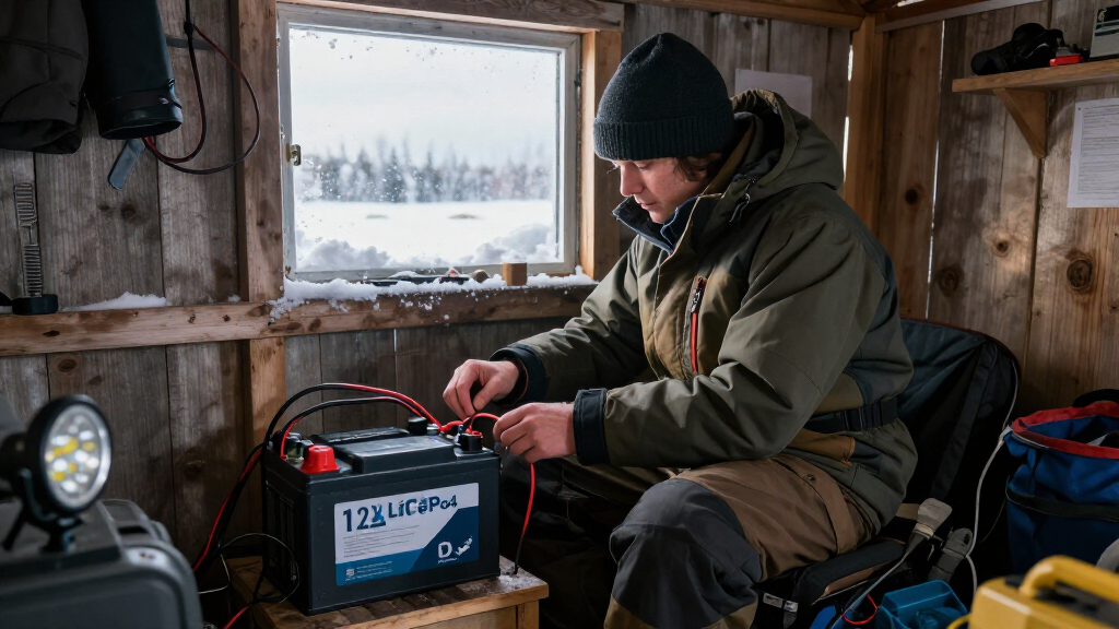 12v lifepo4 battery for ice fishing