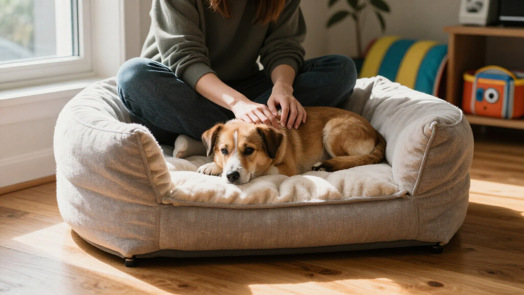best premium washable bolster bed for crates