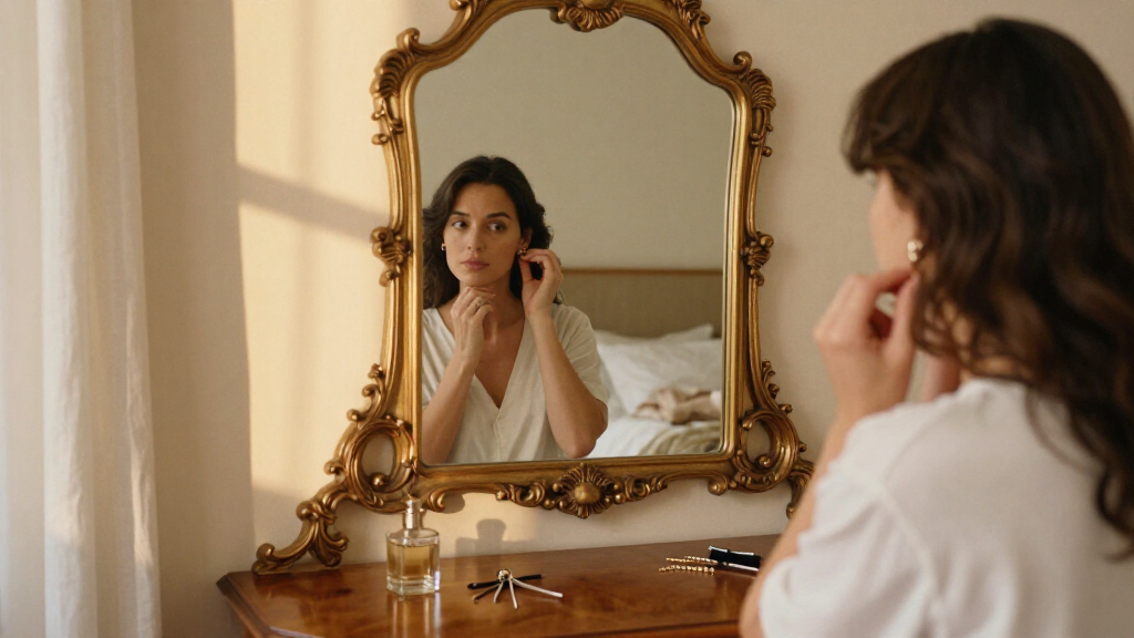 best gilded vanity mirrors