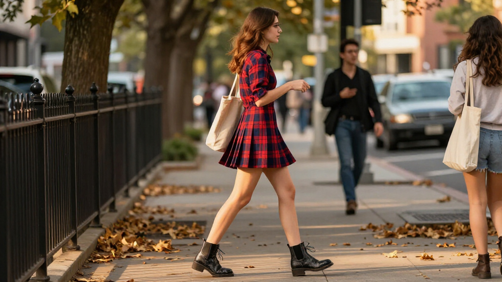 best plaid minidresses