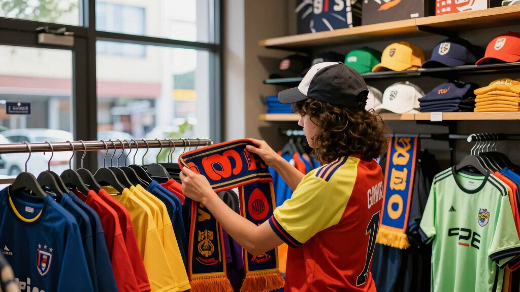 soccer fan apparel