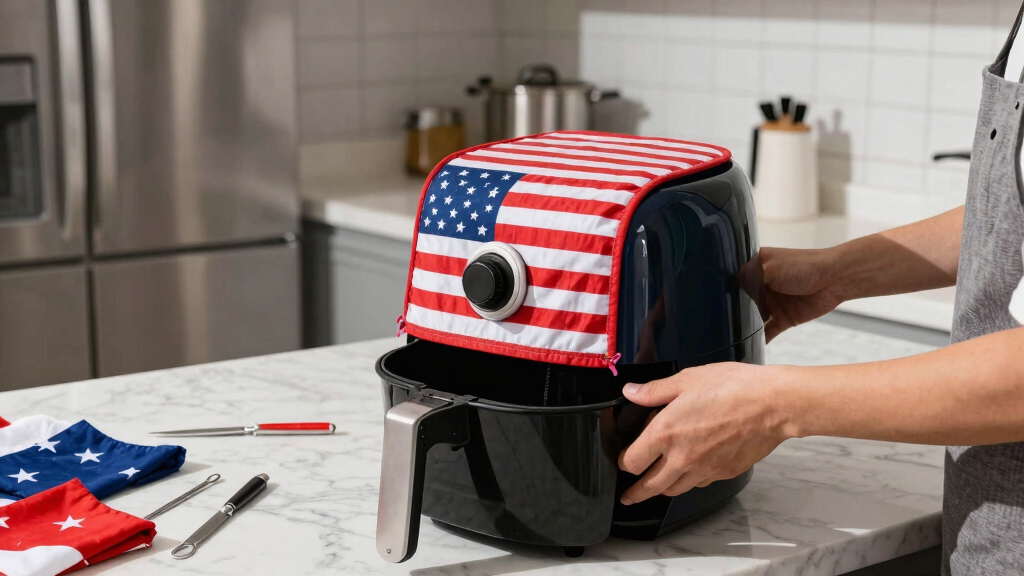 patriotic-themed air fryer covers