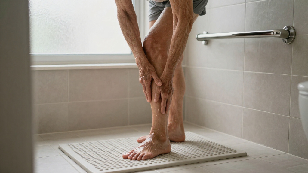 non slip shower mat for elderly