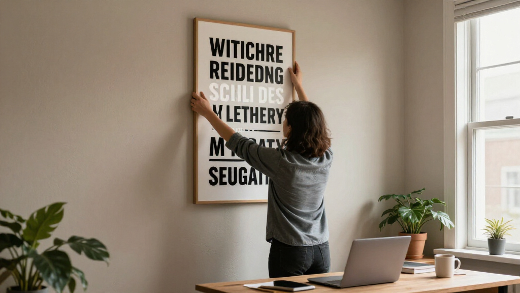 motivational wall art