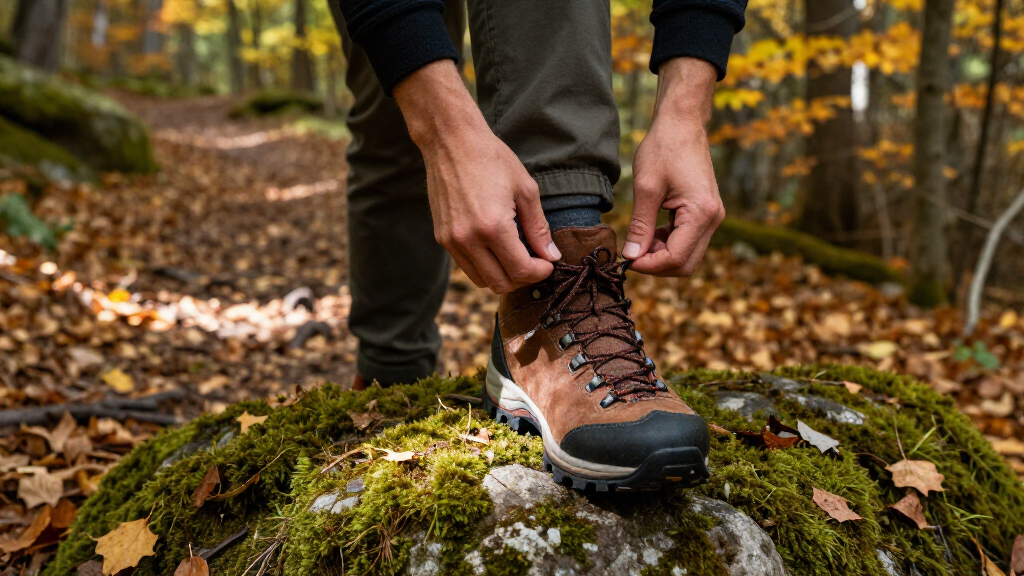 fall hiking boots