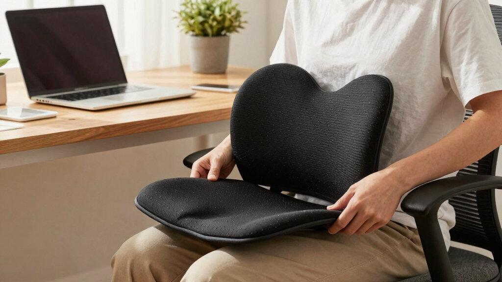 ergonomic memory foam seat cushion
