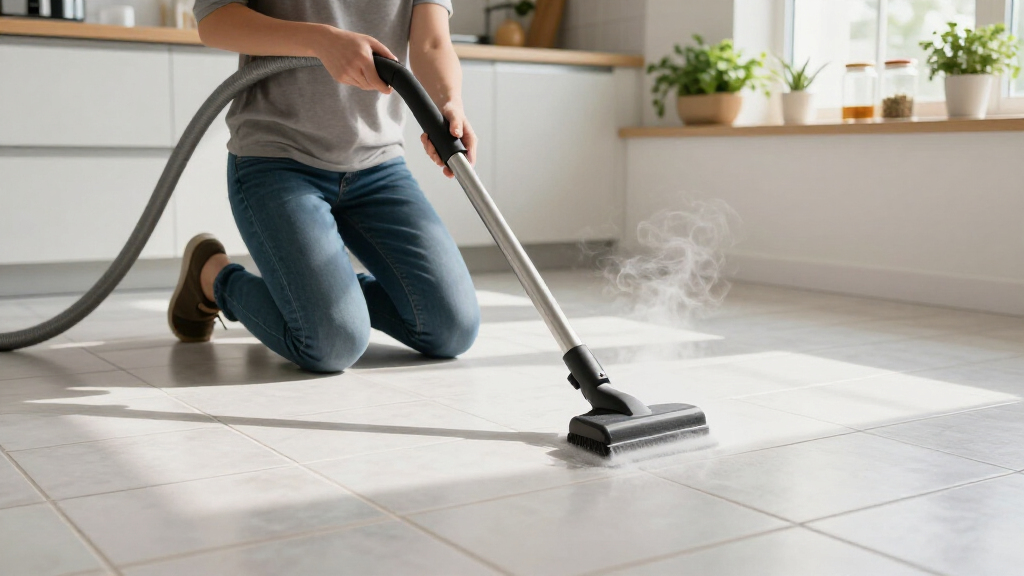 best canister steam cleaner for grout and tile