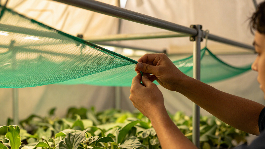 best hanging trellis net for grow tent
