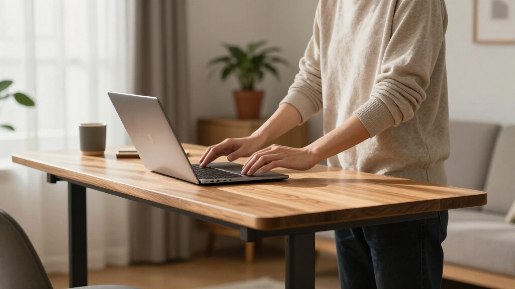 compact standing desk