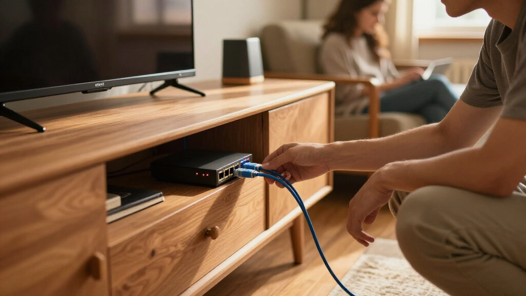 network switch for gigabit ethernet