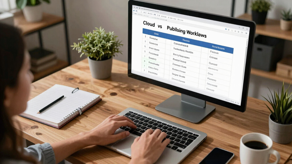 Comparison Table: Cloud vs Local Publishing Workflows