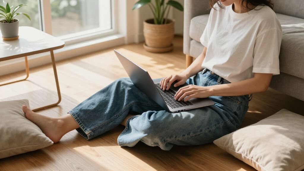 best baggy wide-leg jeans
