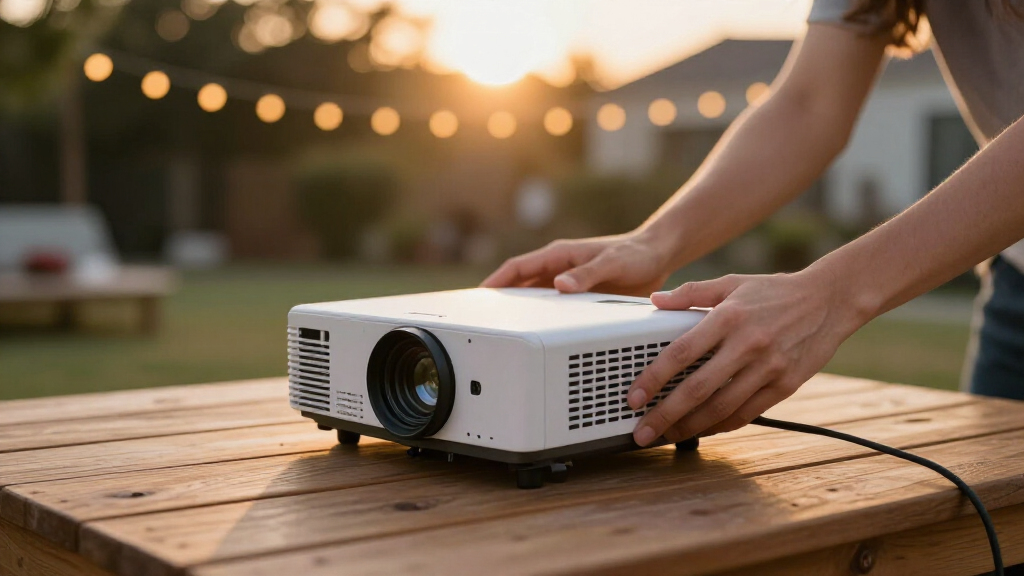 best outdoor movie projectors