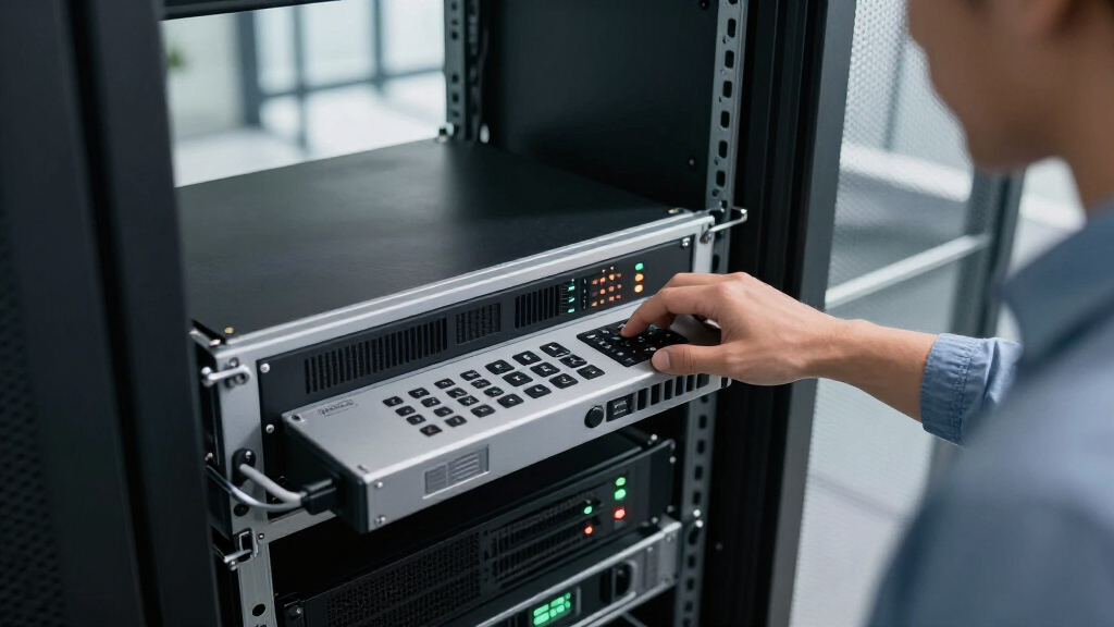 best IP KVM for unmanned branch server racks